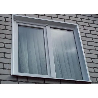 Металлопластиковое окно WDS 5S двухстворчатое с поворотно-откидной створкой 1200 x 1200 мм-10