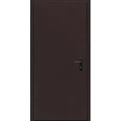 Входные Двери Техник Premium RAL 7822/8019 "Galicia"-0