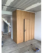 Міжкімнатні Двері Прихованого монтажу шпоновані Family Doors Шпон
