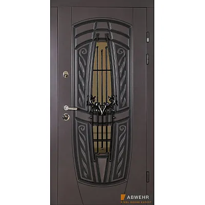 Вхідні Двері Classk (KC) 209 glass Abwehr-0
