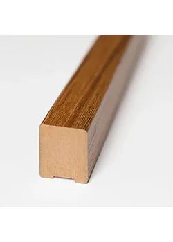 Рейка з МДФ дуб Родос темний RockWood 25-30-2800 мм