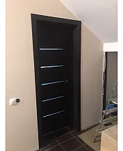 Міжкімнатні Двері Porta 22 ПГ грей "Інтер'єрні Двері" Ламінатин