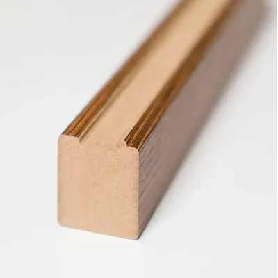 Рейка з МДФ дуб Родос темний RockWood 25-30-2800 мм-1