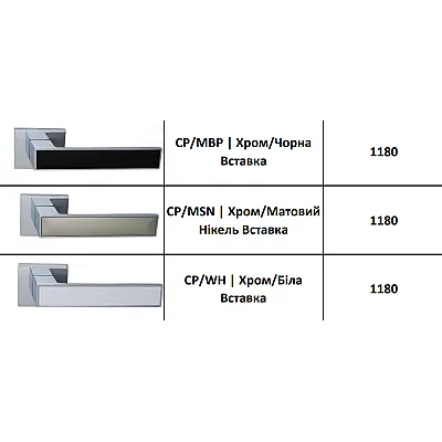 Ручки на розетах Genrich R77.225-1