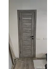 Межкомнатные Двери PND-01 дуб грей Korfad ПВХ плёнка