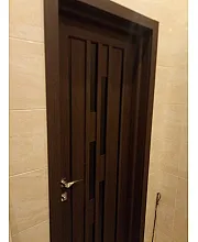 Межкомнатные Двери VND-05 BLK дуб браш Korfad ПВХ плёнка