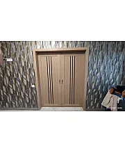 Двери Verona BLK дуб мокко Leador