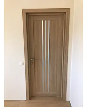 Двери Verona BLK дуб мокко Leador