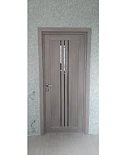 Двери Verona BLK серое дерево Leador