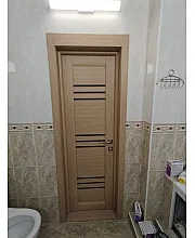 Межкомнатные Двери Sovana BLK дуб мокко Leador ПВХ плёнка