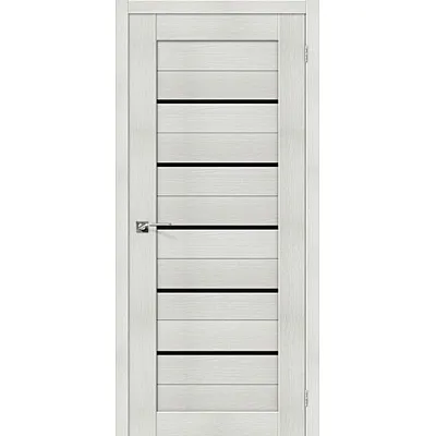 Межкомнатные Двери Porta 22 Bianco Veralinga Black Star "Интерьерные Двери" Ламинатин-0