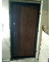 Вхідні Двері Люксор спил дерева кон'ячний Qdoors