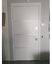 Входные Двери Авангард Горизонт AL 2 цвета "Qdoors"
