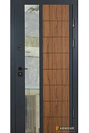 Двери 478 UFO GOLD COTAGE1 (KT1 з терморазрывом) Abwehr