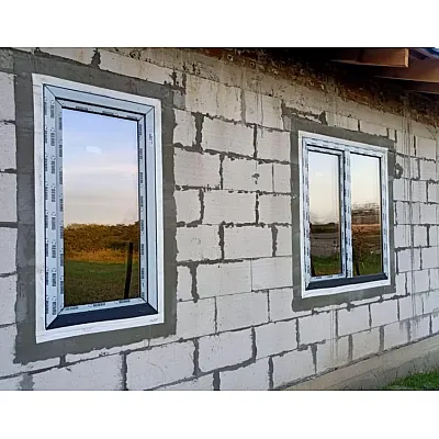 Металлопластиковое окно REHAU EURO 60 двухстворчатое с поворотно-откидной створкой 1000 x 1300 мм-8