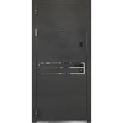 Входные Двери ПУ-3К-Тринити/503 Q RAL 1409 Серо-беж/МДФ Бетон антрацит Министерство Дверей-0