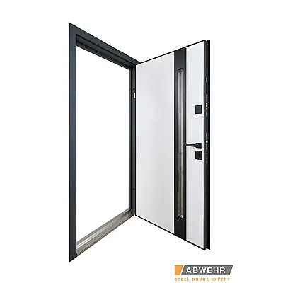 Вхідні Двері Defender (KTM) 506 Nordi Glass RAL 7021Т Abwehr-10