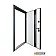 Вхідні Двері Defender (KTM) 506 Nordi Glass RAL 7021Т Abwehr-12-thumb