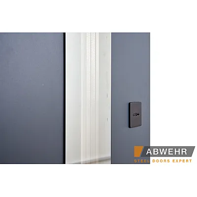 Вхідні Двері Defender (KTM) 506 Nordi Glass RAL 7021Т Abwehr-8