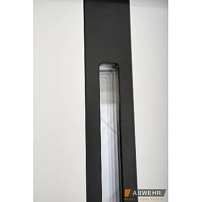 Вхідні Двері Defender (KTM) 506 Nordi Glass RAL 7021Т Abwehr-7