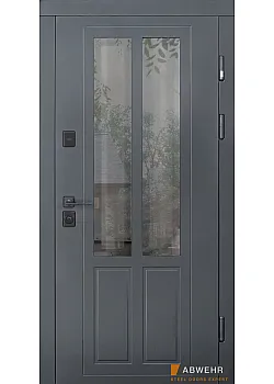 Двери COTAGE (KT1 с терморазрывом) Vinorit 552 Country NeoGlass Abwehr