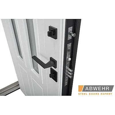 Вхідні Двері COTAGE (KT1 з терморозривом) Vinorit 552 Country NeoGlass Abwehr-8
