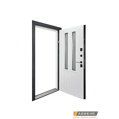 Вхідні Двері COTAGE (KT1 з терморозривом) Vinorit 552 Country NeoGlass Abwehr-10