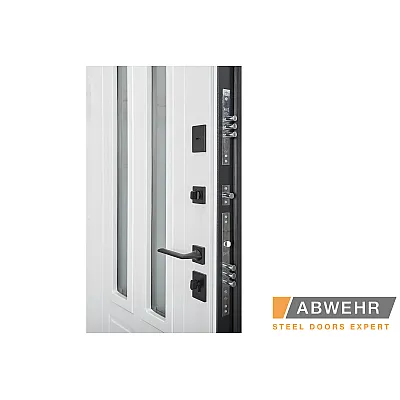 Вхідні Двері COTAGE (KT1 з терморозривом) Vinorit 552 Country NeoGlass Abwehr-9