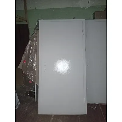 Двері Технічні EI 60 RAL 7035, 2 шт, Двері 1-2070*980,5 мм, рама 90 мм, Права, Двері 2-2060*980 мм, рама 90 мм, Права, Вінниця, Гонти 22а-5