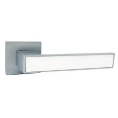 Ручки на розетах Кедр R62-810-AL-SC-WHITE-0