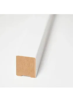 Рейка з МДФ білий RockWood 25-30-2800 мм