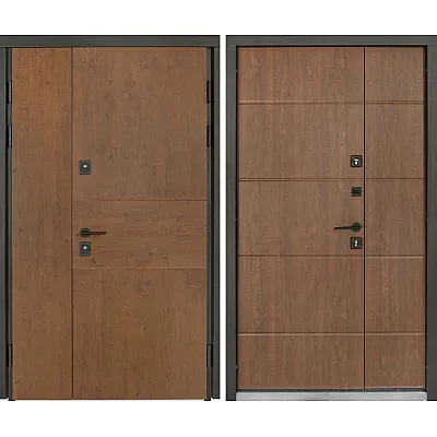 Вхідні Двері ТЕРМО HOUSE 703/191 Vinorit 1200 Булат-8