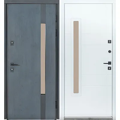 Входные Двери ТЕРМО HOUSE 705/428/431 Vinorit Булат-12