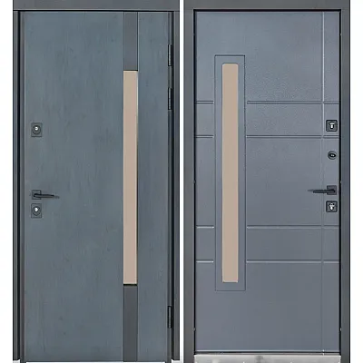 Входные Двери ТЕРМО HOUSE 705/428/431 Vinorit Булат-11