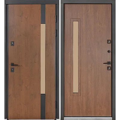 Входные Двери ТЕРМО HOUSE 705/428/431 Vinorit Булат-14