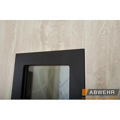 Вхідні Двері Defender (KTM) 408 Defender Glass RAL 8022Т Abwehr-3