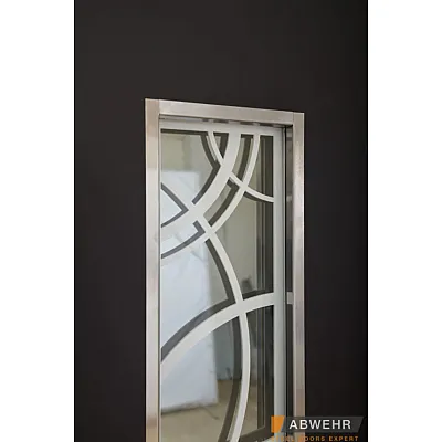 Вхідні Двері Defender (KTM) 408 Defender Glass RAL 8022Т Abwehr-12