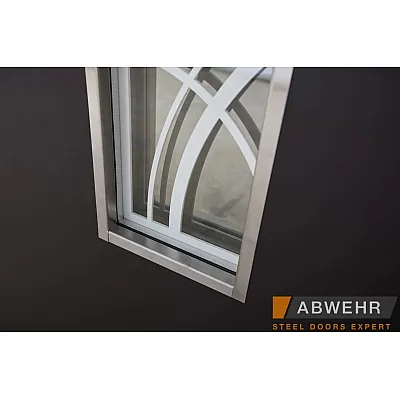Вхідні Двері Defender (KTM) 408 Defender Glass RAL 8022Т Abwehr-8