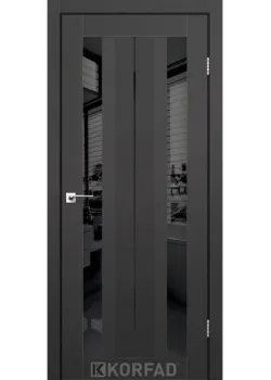 Дверной блок в сборе с фурнитурой AL-01 BLK Super PET Korfad