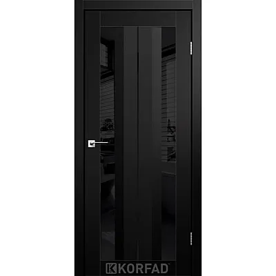 Межкомнатные Двери AL-01 BLK Super PET Korfad ПВХ плёнка-3