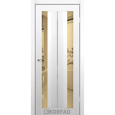 Межкомнатные Двери AL-01 бронза Super PET Korfad ПВХ плёнка-4