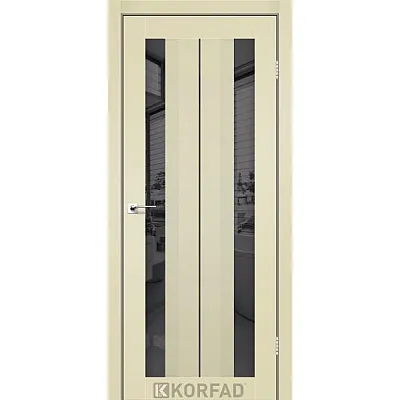 Межкомнатные Двери AL-01 графит Super PET Korfad ПВХ плёнка-2