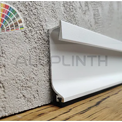 Плинтус алюминиевый скрытого монтажа с LED подсветкой 60х14,5х2700 ALU-SL60 RAL Kluchuk-1