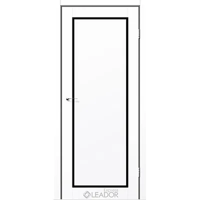 Межкомнатные Двери ATLANTIC-03 BLK Leador Express ПВХ плёнка-0