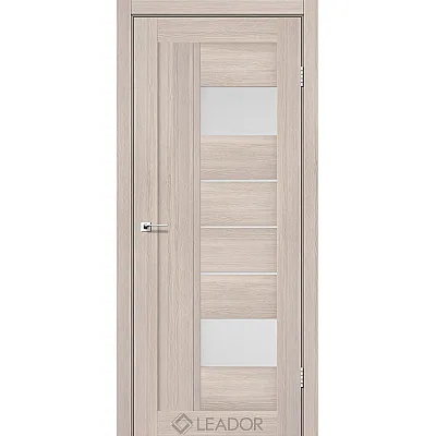 Межкомнатные Двери Como сатин белый Leador ПВХ плёнка-1