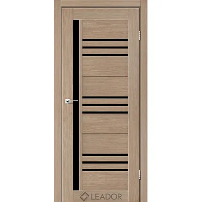 Межкомнатные Двери Compania BLK дуб мокко Leador ПВХ плёнка-0