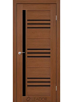Двери Compania BLK браун Leador