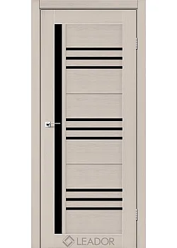 Двери Compania BLK дуб латте Leador
