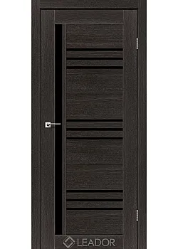 Двери Compania BLK дуб саксонский Leador