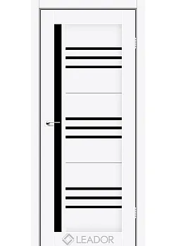 Двери Compania BLK белый матовый Leador